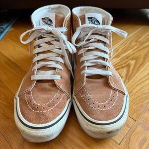 Vans Women's Tan Suede Sneakers